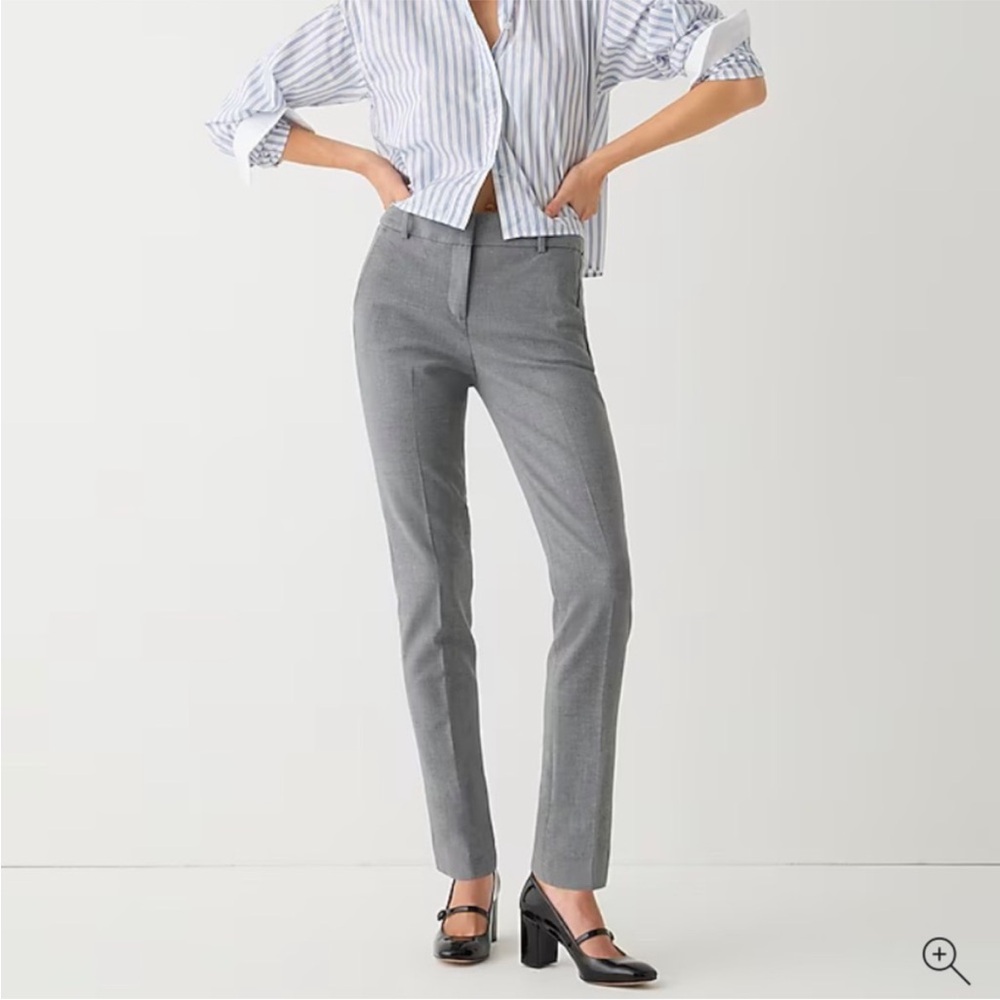 J. Crew Gray Slim Dress Pants